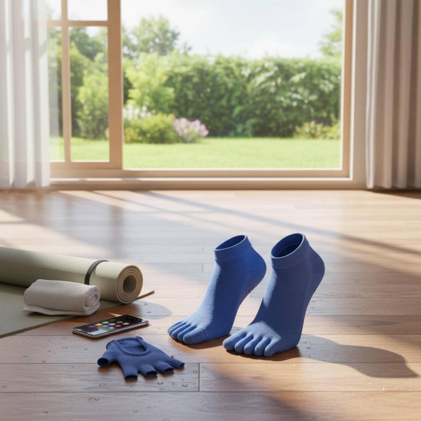 Pilates Yoga &A - Anti-slip Sport Socks for Women Pilates