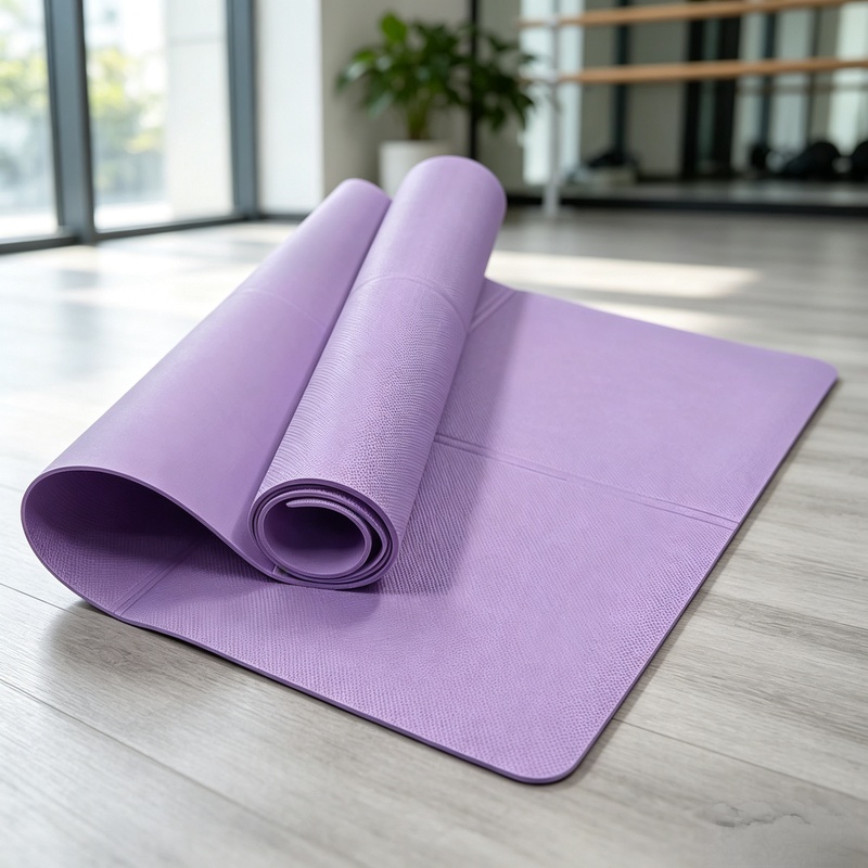 Pilates Yoga Matte - 4mm Thick Non‑Slip Yoga Exercise Mat,