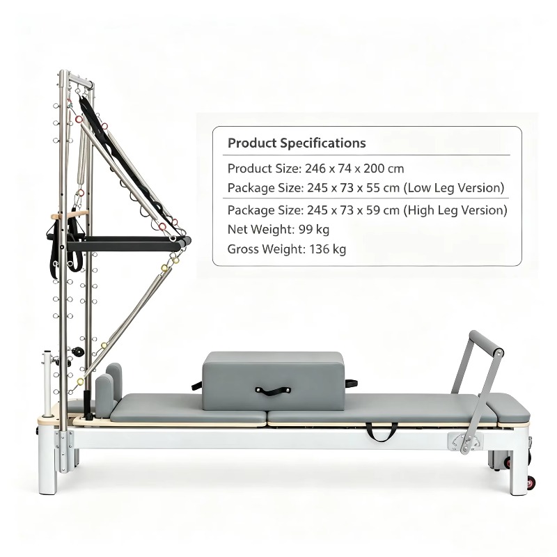 Pilates Reformer Spring - YTTIN Adjustable Health Aluminum Alloy Pilates
