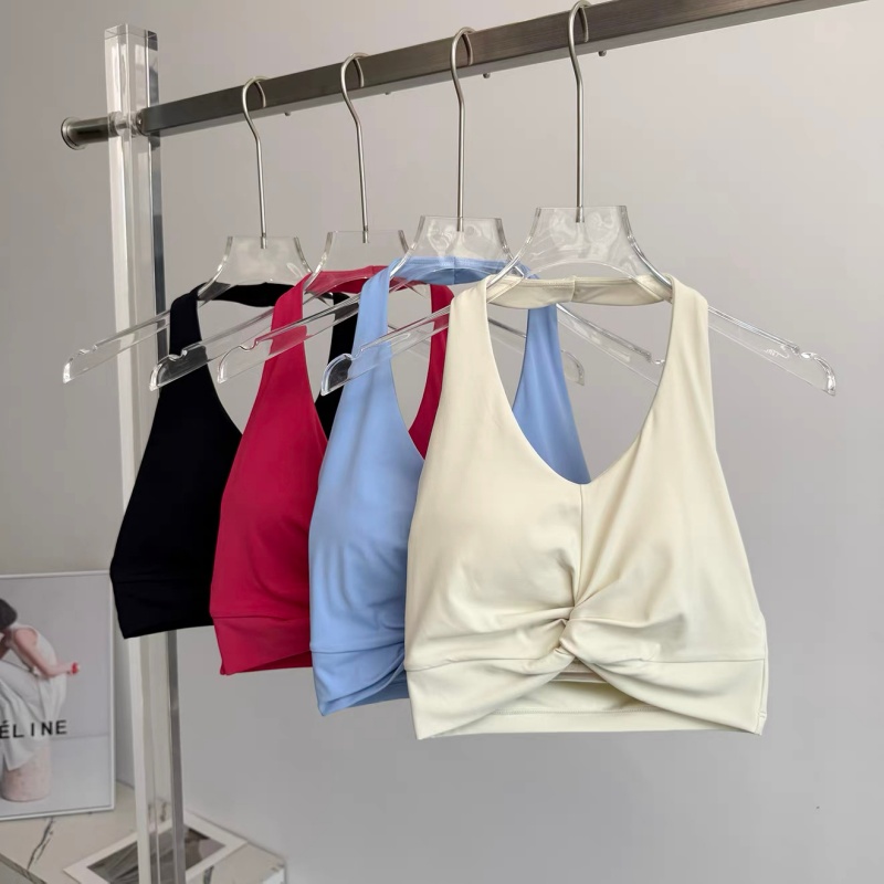 Halter Twist Sports Bra Women  - Pilates Yoga Top recension och pris