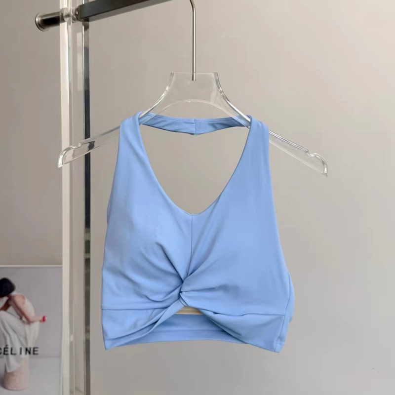 Halter Twist Sports Bra Women  - Pilates Yoga Top recension och pris