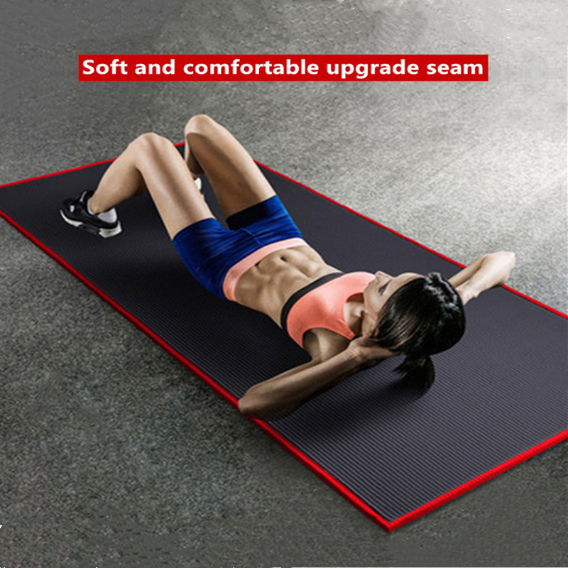 10mm Non-Slip Yoga Mat 183cm*6 - Pilates Yoga Matte recension och pris