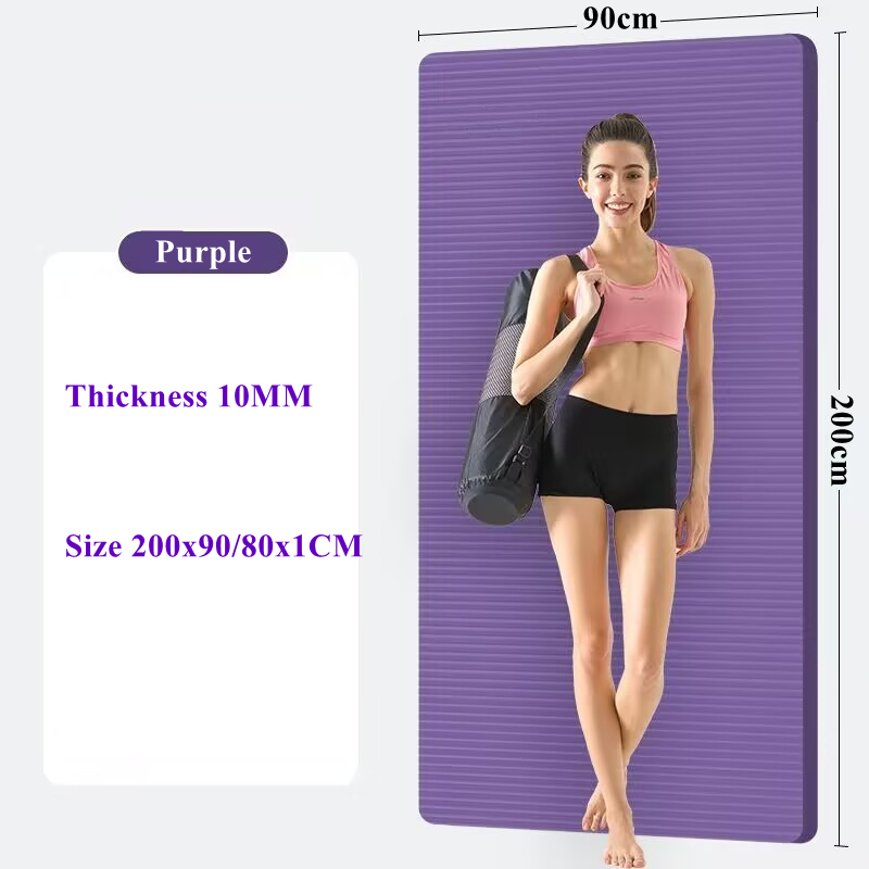 Yoga Mat Non-Slip Eco Friendly - Pilates Yoga For Beginners recension och pris