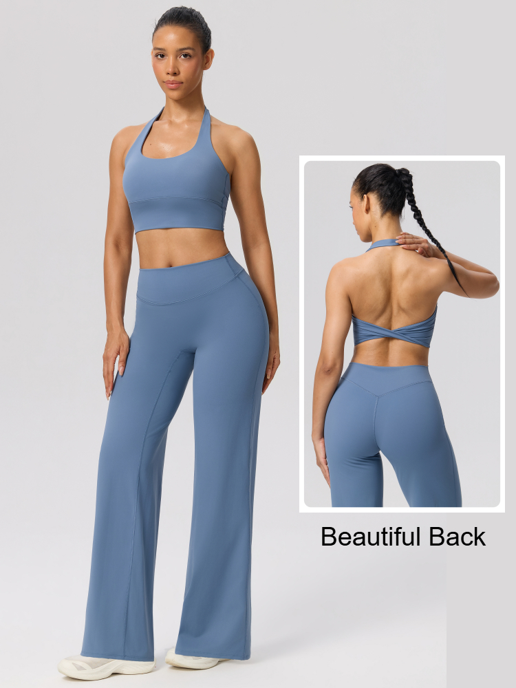 New Halter-Neck Tank Top Loose - Pilates In Yoga Pants recension och pris
