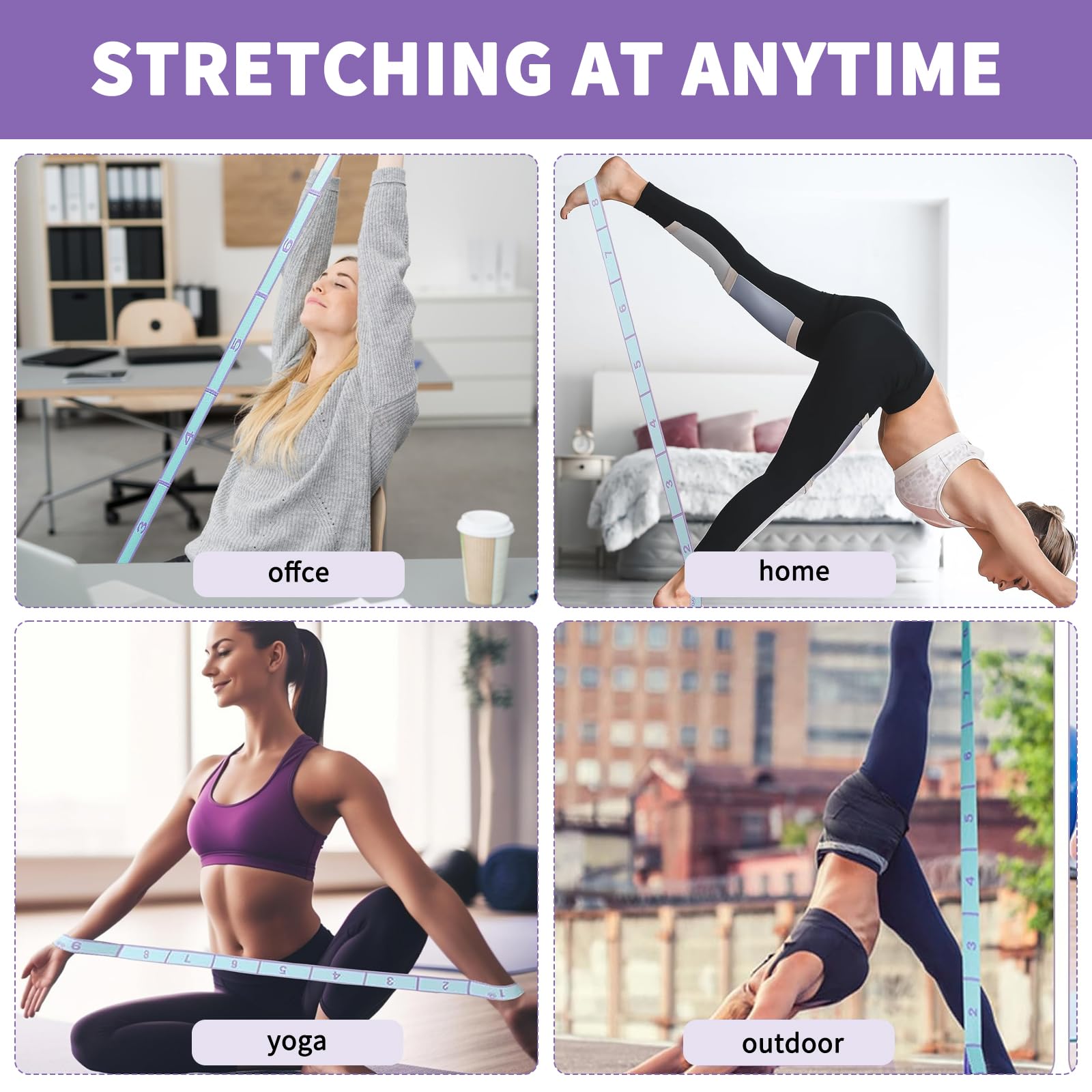 Slimming Resistance Band Yoga  - Pilates Yoga For Beginners recension och pris