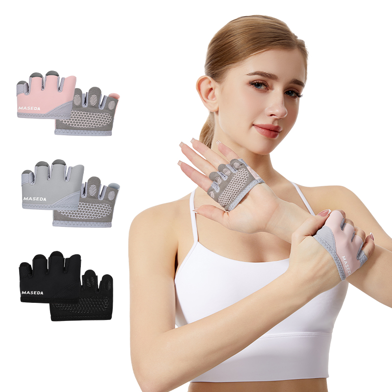 Pair of Fitness Fingerless Glo - Pilates Yoga &A recension och pris