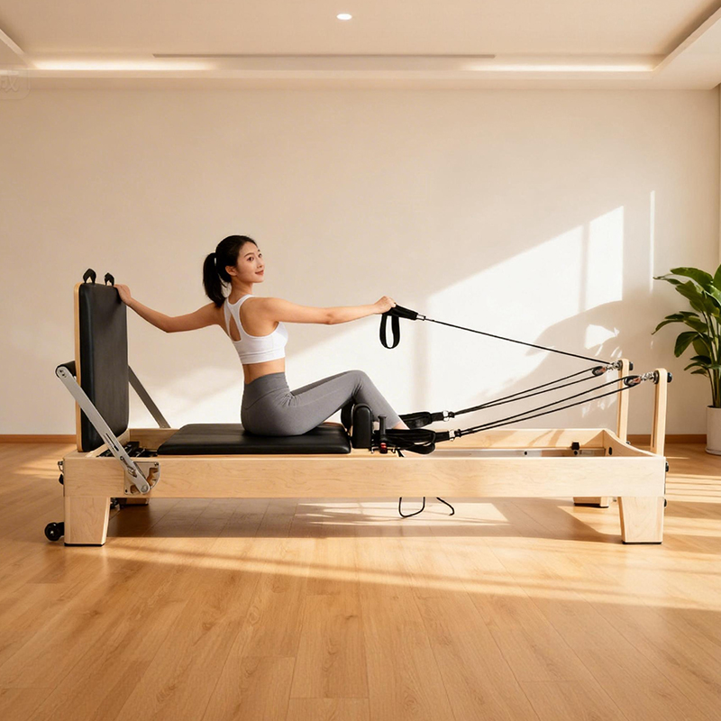 White Maple Portable Adjustabl - Pilates Reformer Spring recension och pris