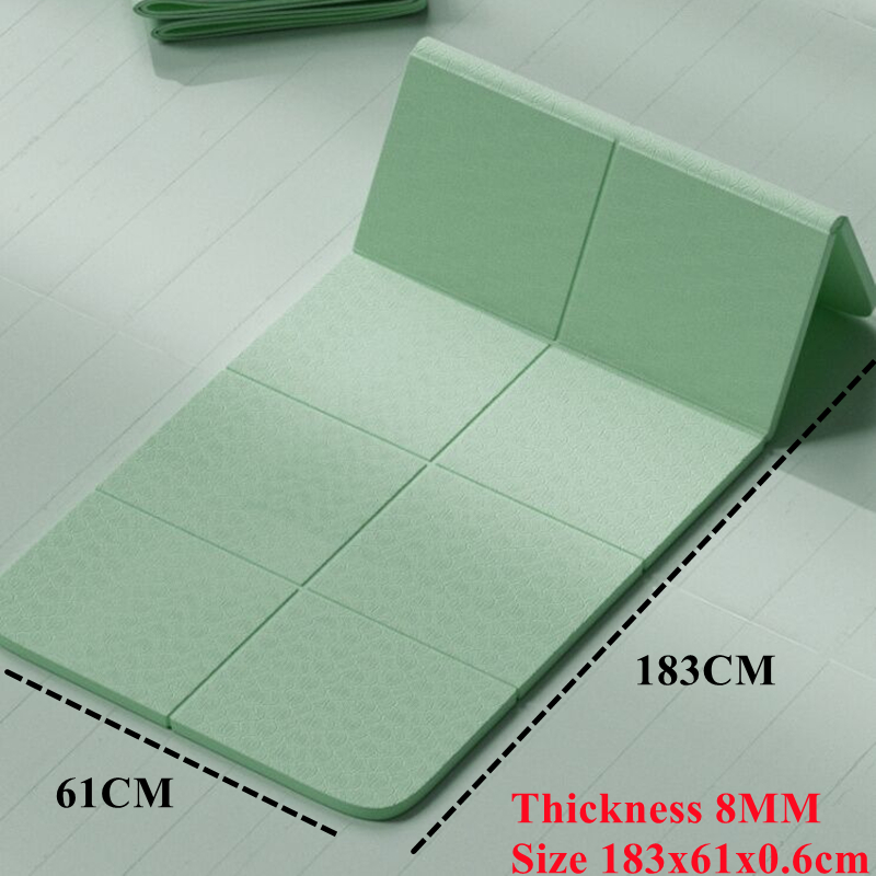 Folding Mat 183x61x0.8cm Eco-F - Pilates Yoga For Beginners recension och pris