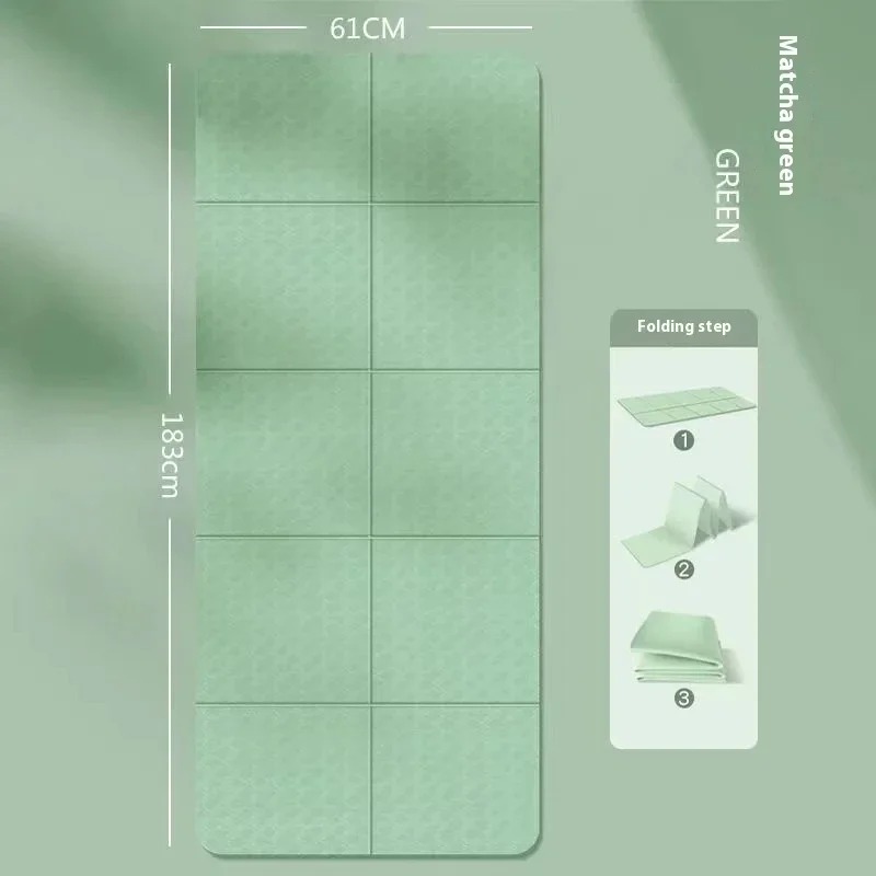 Folding Mat 183x61x0.8cm Eco-F - Pilates Yoga For Beginners recension och pris