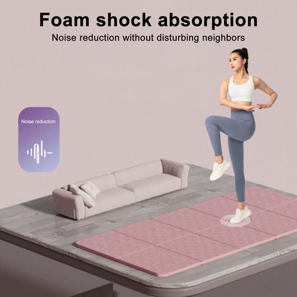 Foldable Yoga Mat Extra Portab - Pilates Yoga Matte recension och pris