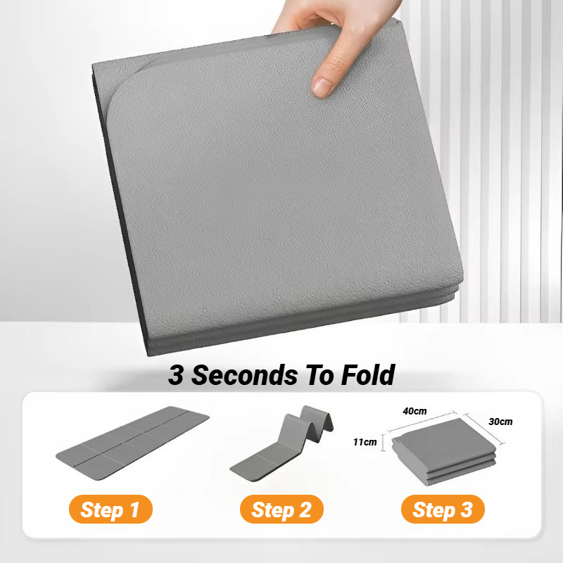Foldable Yoga Mat Eco Friendly - Pilates Yoga Matte recension och pris