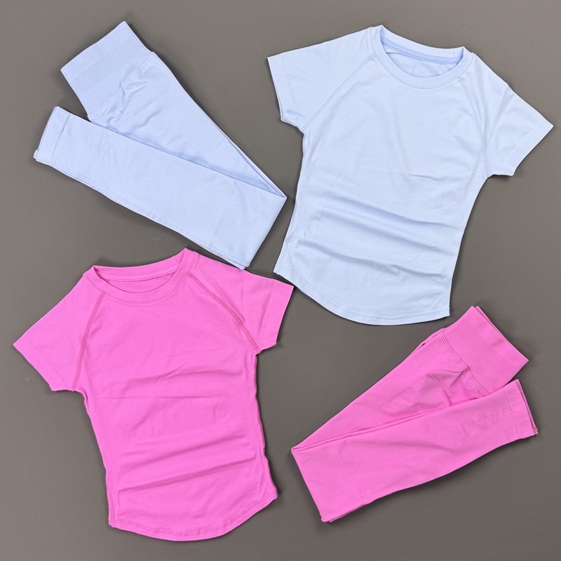 2Piece Gym Set Women Raglan Sh - Pilates In Yoga Pants recension och pris