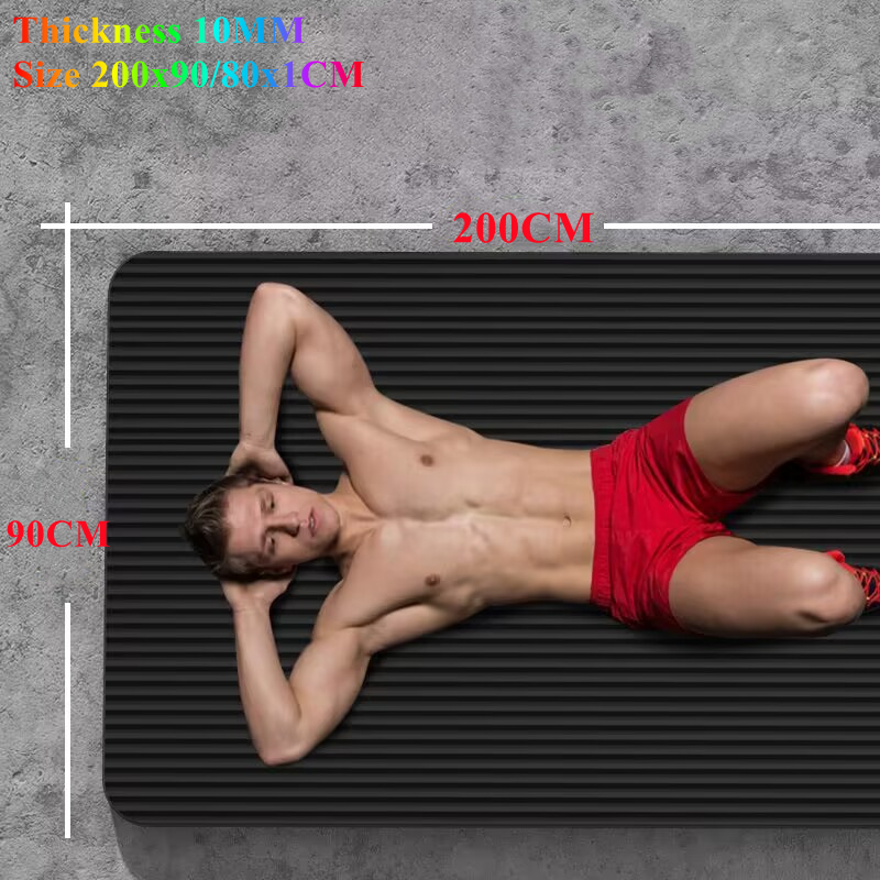 2000×900mm Thick Yoga  Anti-sk - Pilates Yoga For Beginners recension och pris