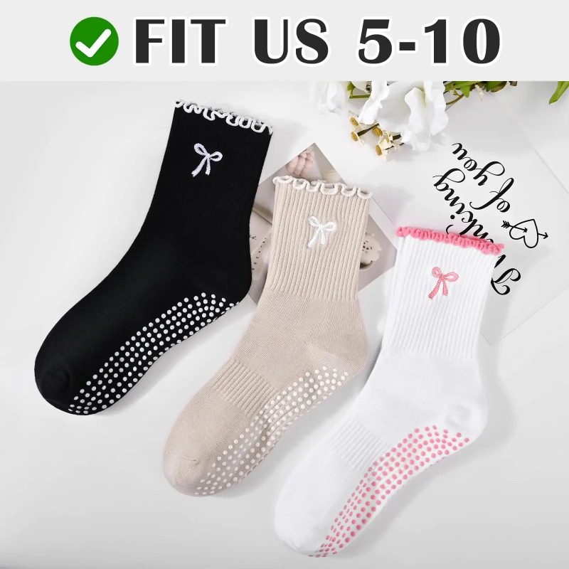 Professional Yoga Socks, Cotto - Pilates Yoga &A recension och pris