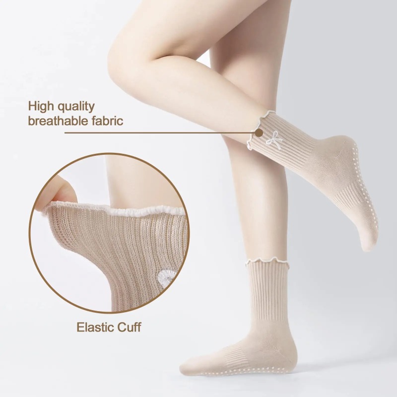 Professional Yoga Socks, Cotto - Pilates Yoga &A recension och pris