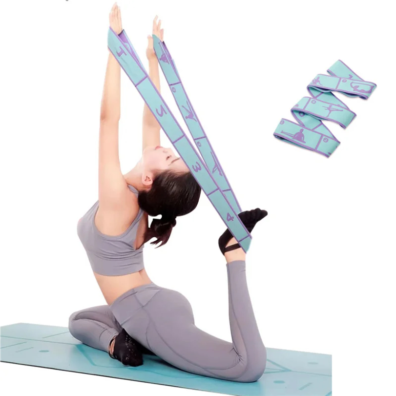 Elastic Yoga Resistance Band P - Pilates Yoga For Beginners recension och pris
