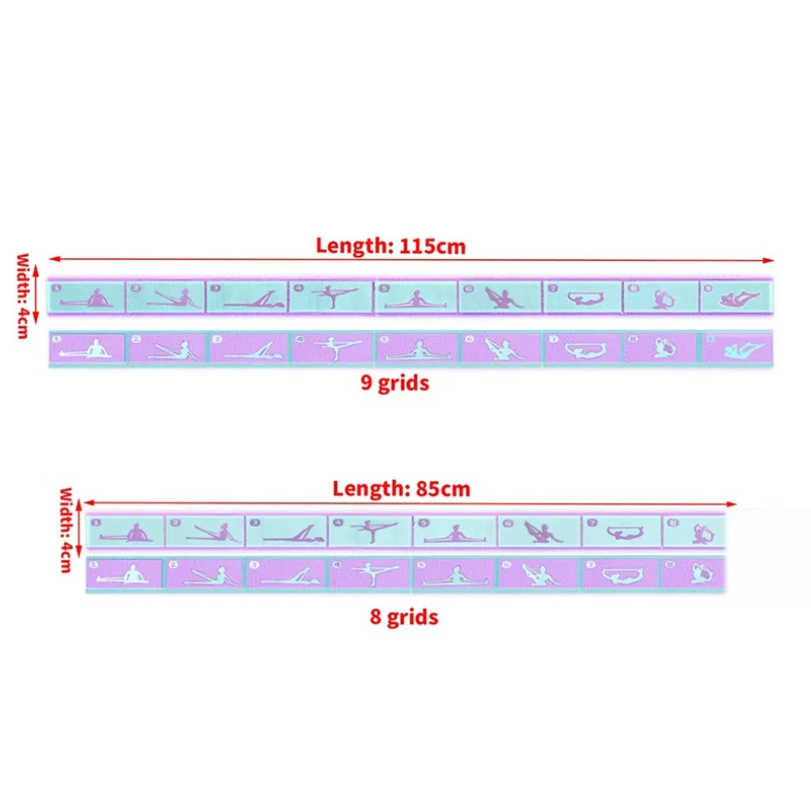 Elastic Yoga Resistance Band P - Pilates Yoga For Beginners recension och pris