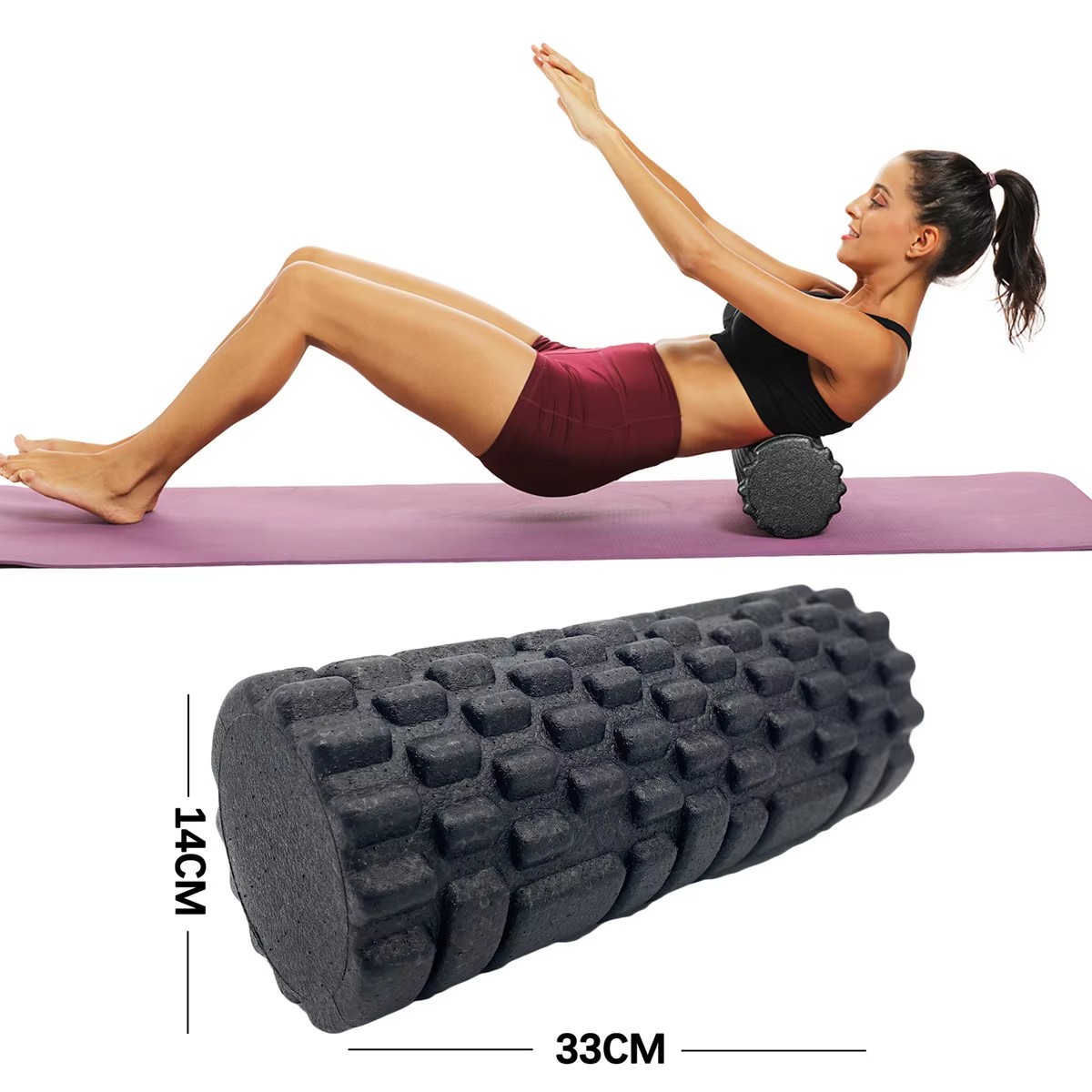 30/33cm Fitness Foam Roller Yo - Home Pilates Yoga recension och pris