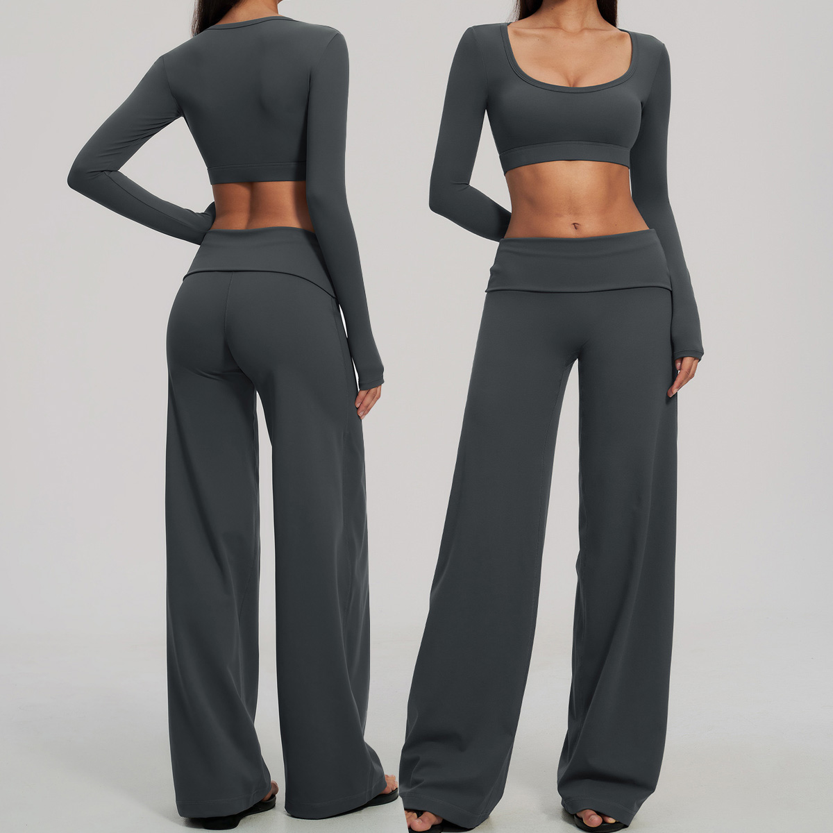 Sports Set 2Pcs Women's Long S - Pilates In Yoga Pants recension och pris