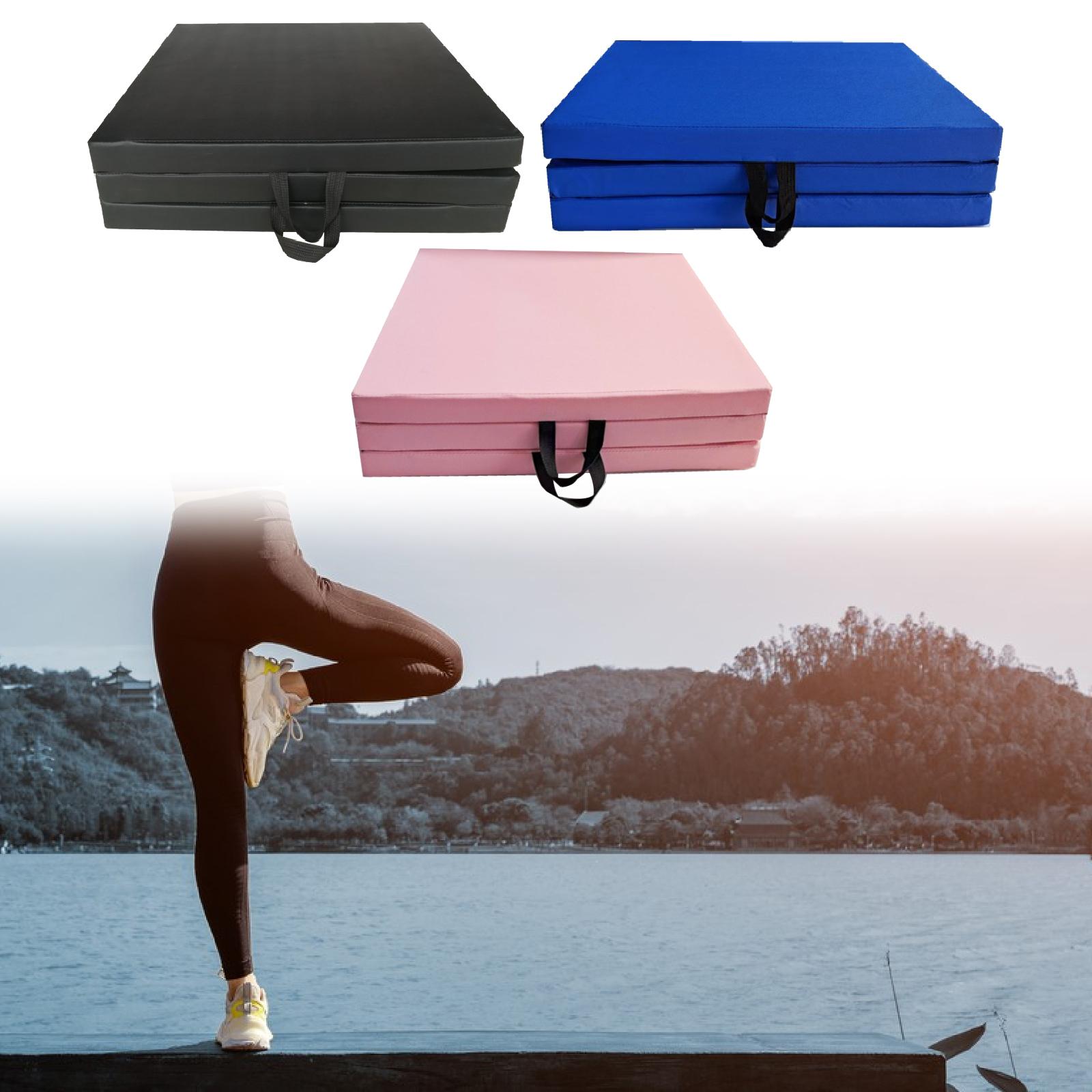Fitness Mat Foldable Stretch P - Pilates Yoga Matte recension och pris