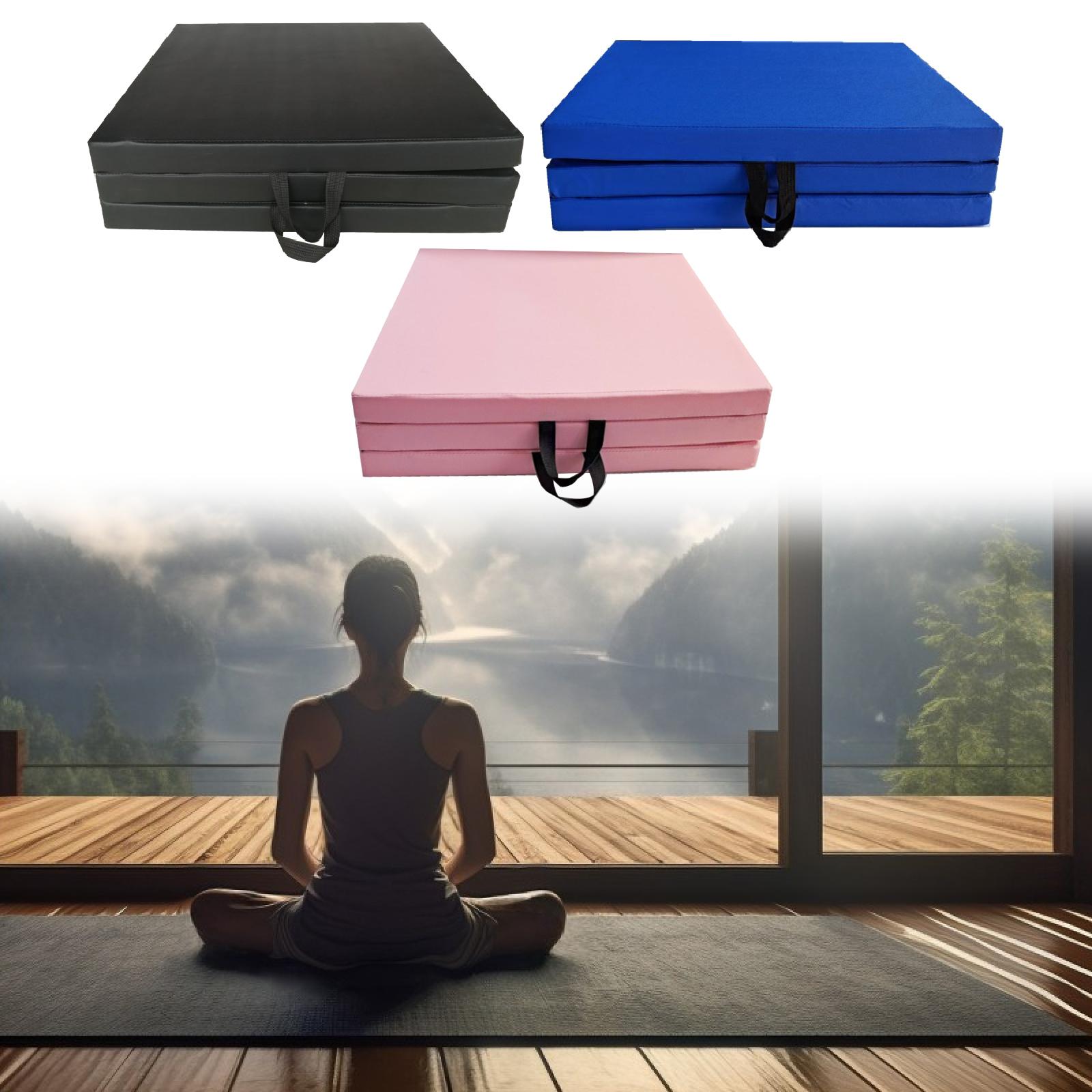 Fitness Mat Foldable Stretch P - Pilates Yoga Matte recension och pris