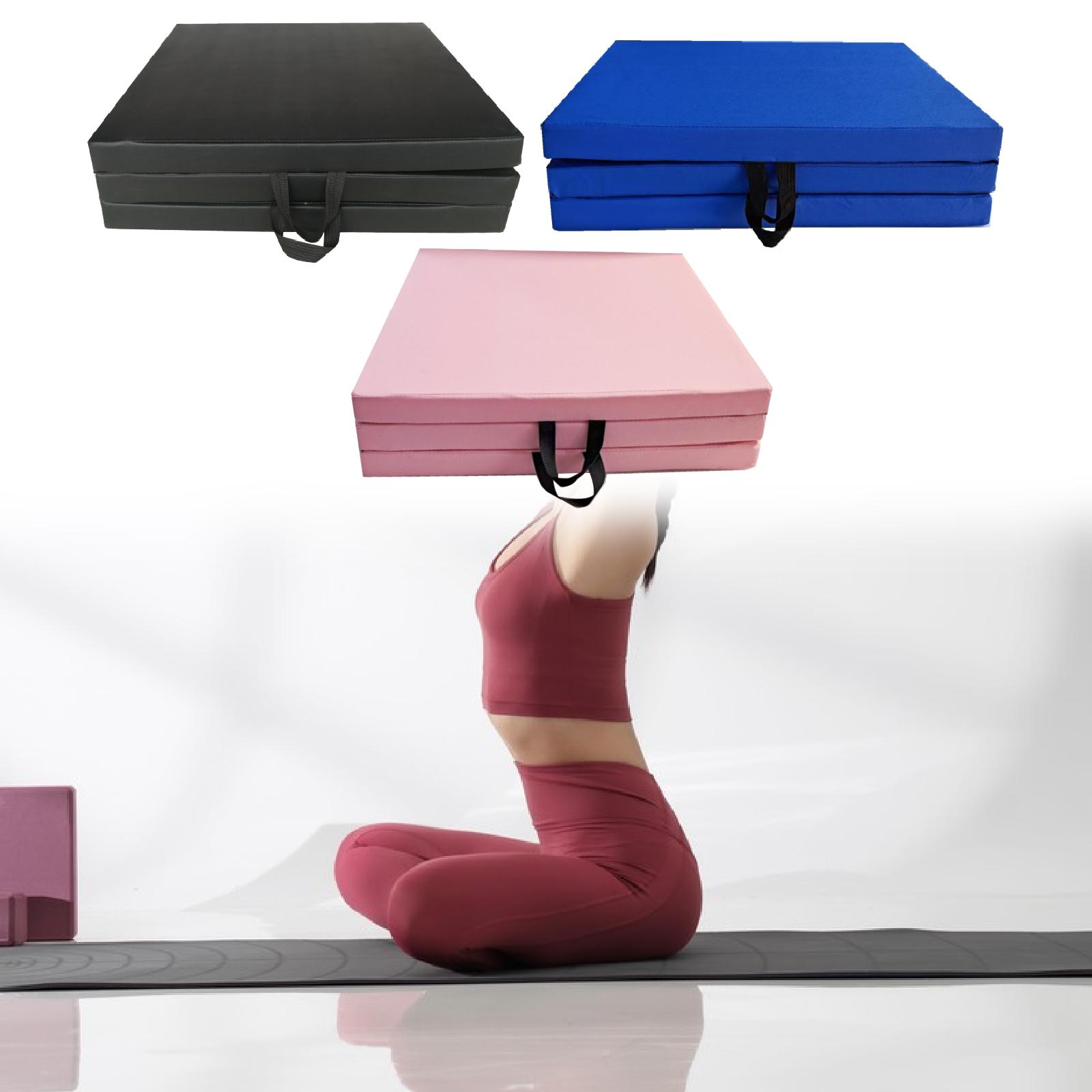 Fitness Mat Foldable Stretch P - Pilates Yoga Matte recension och pris