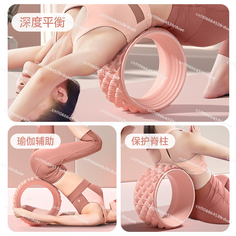 Yoga Wheel Open Back Wheel Beg - Pilates Yoga For Beginners recension och pris
