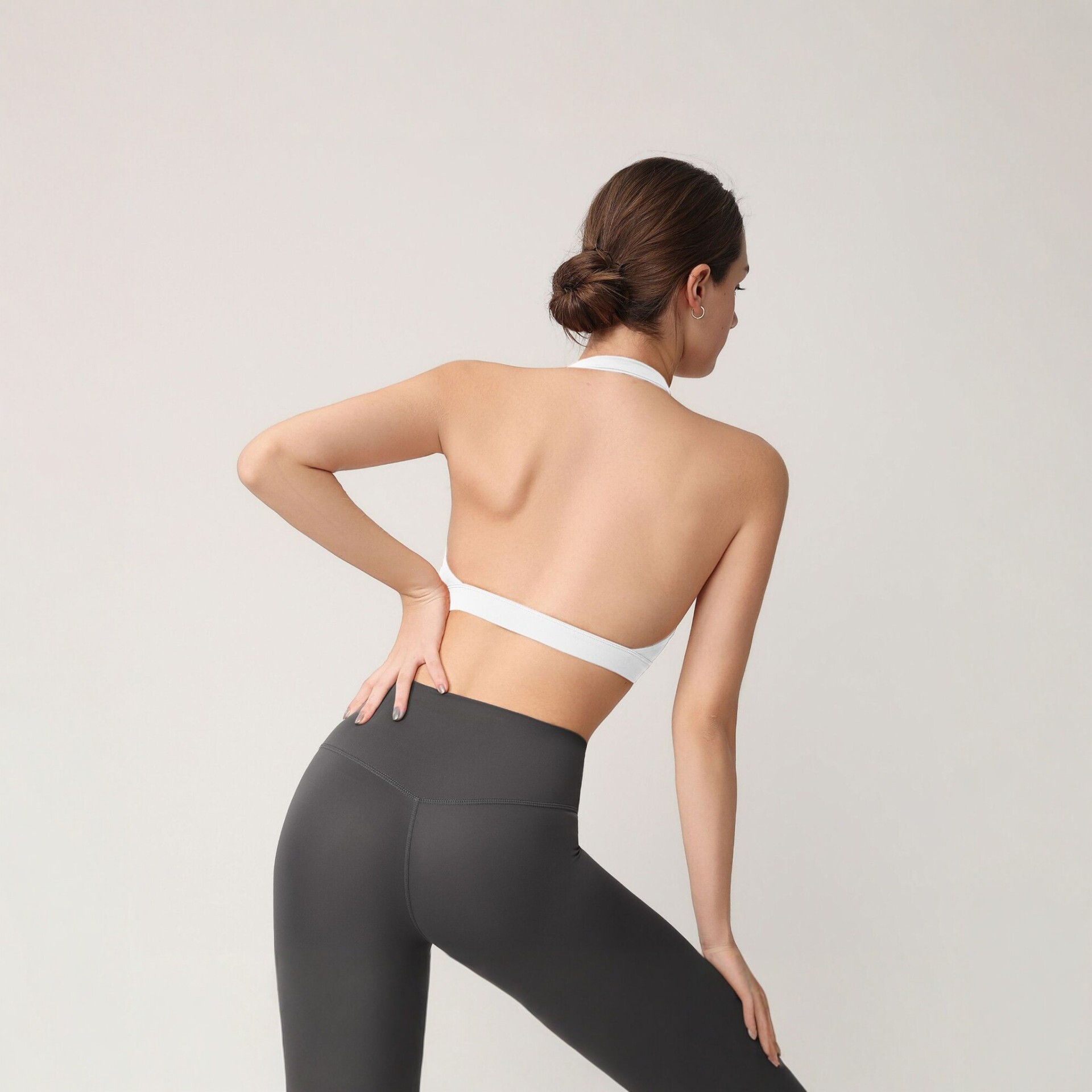 Women's Halter Sports Bra with - Pilates Yoga Top recension och pris