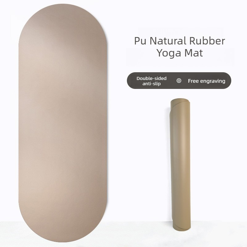 Oval Natural Rubber Yoga Mat P - Pilates Yoga Matte recension och pris