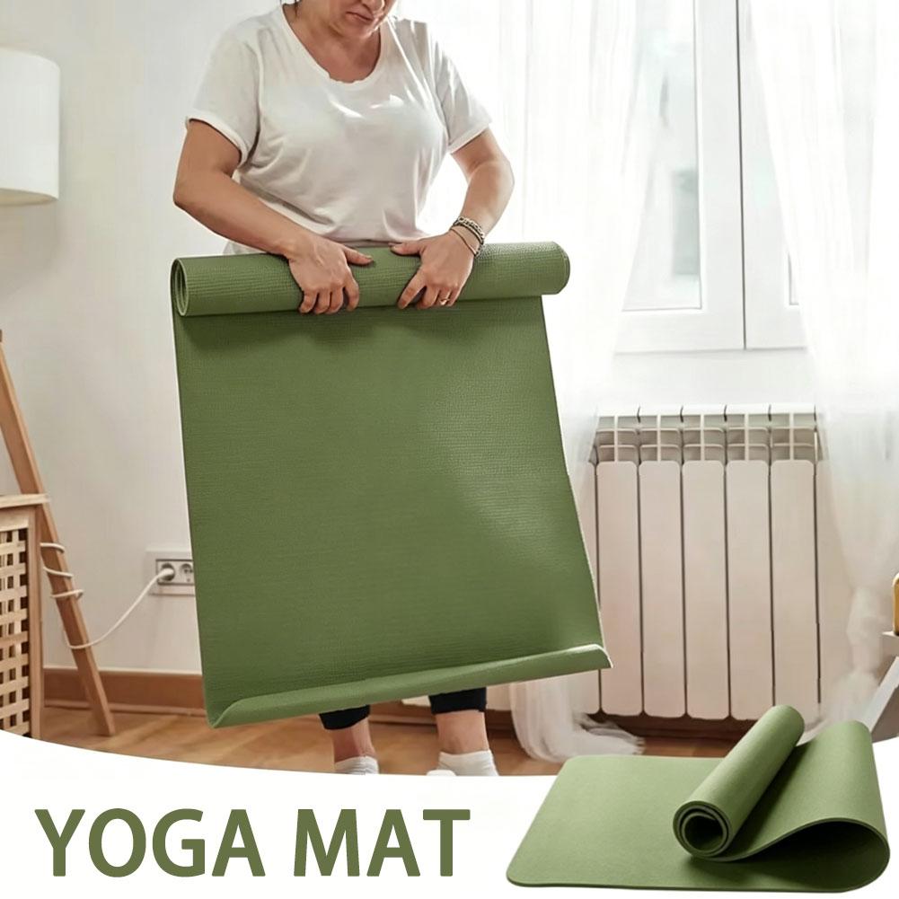 Thick Yoga Mat Anti-skid Sport - Pilates Yoga Matte recension och pris