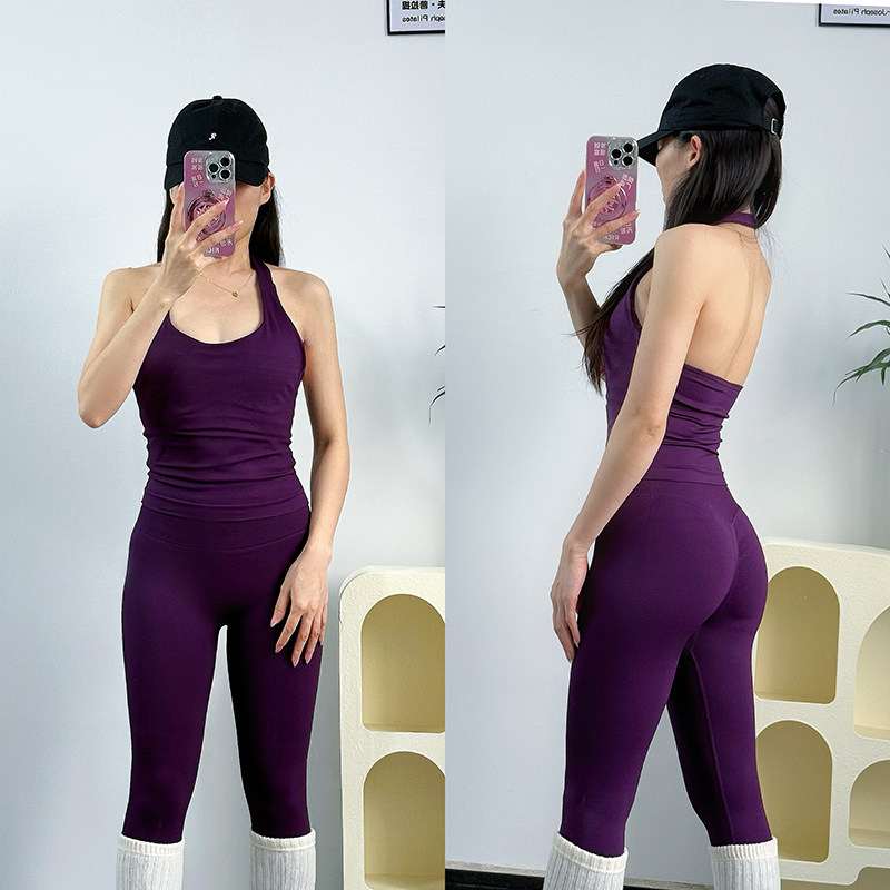 Professional Hanging Neck Yoga - Pilates In Yoga Pants recension och pris