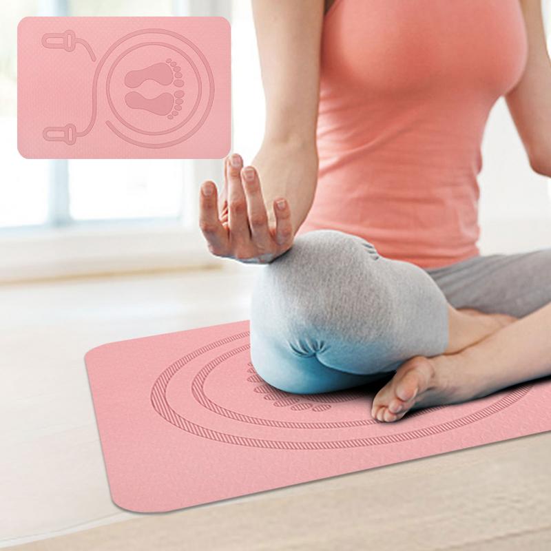 6mm Jump Rope Mat TPE Material - Pilates Yoga Matte recension och pris