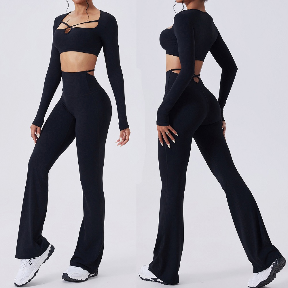 Cloud Hide Brown Yoga Suit Gym - Pilates In Yoga Pants recension och pris