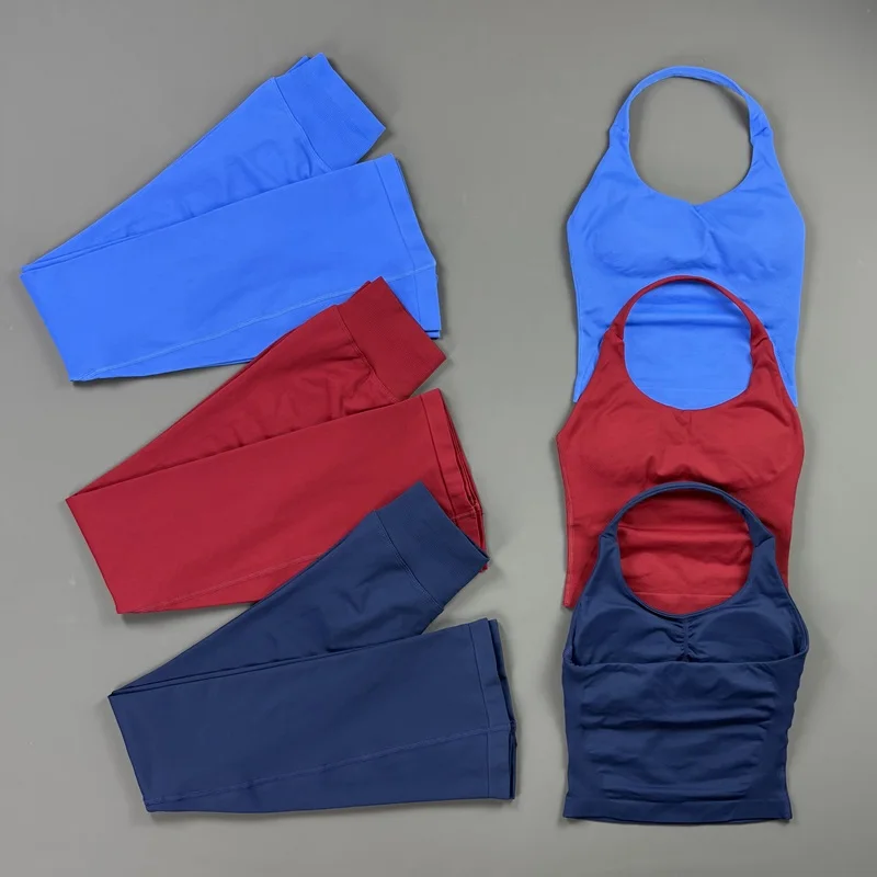 Sports Halter Top Flare Leggin - Pilates In Yoga Pants recension och pris
