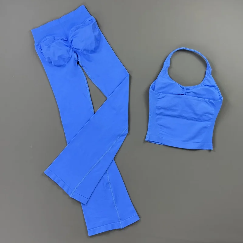 Sports Halter Top Flare Leggin - Pilates In Yoga Pants recension och pris