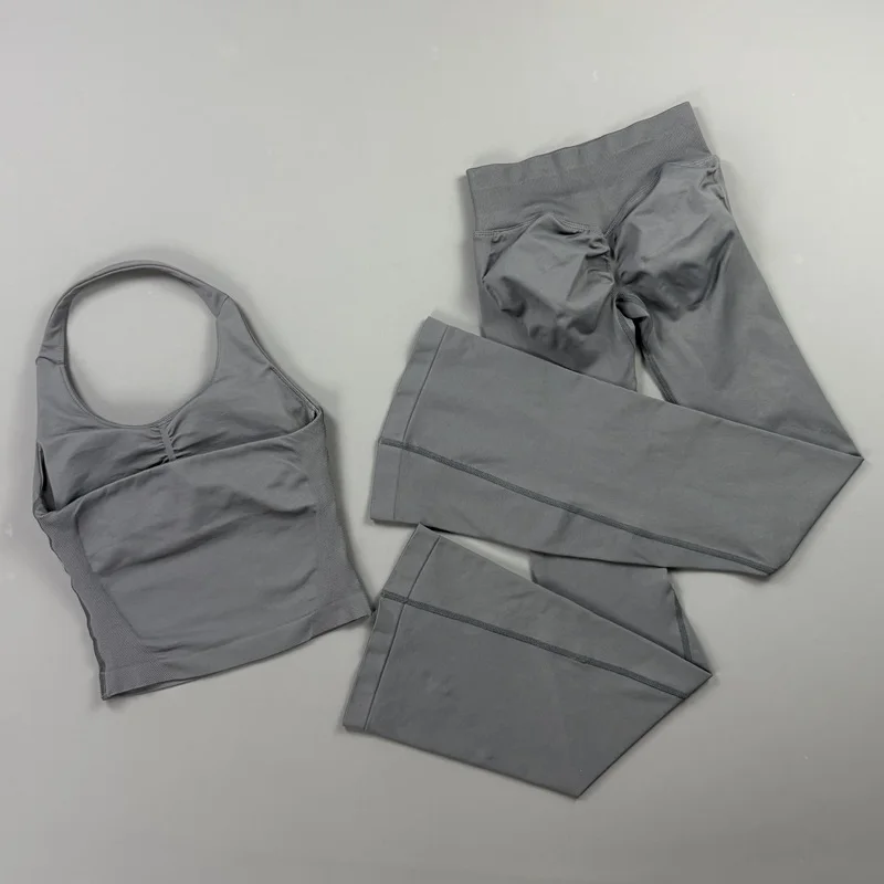 Sports Halter Top Flare Leggin - Pilates In Yoga Pants recension och pris