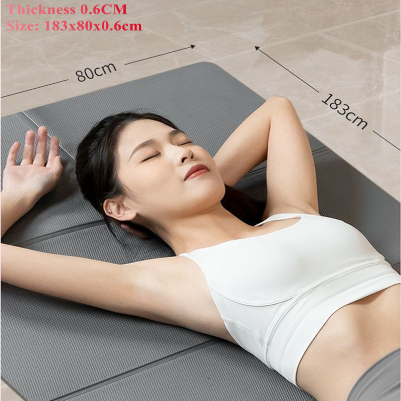 183x80cm 6mm Thicken Non-slip  - Pilates Yoga For Beginners recension och pris